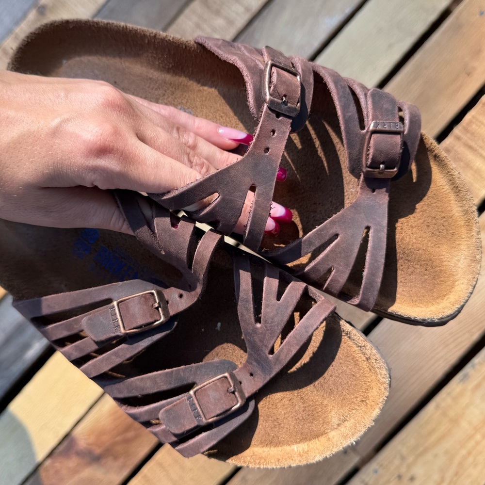 Birkenstock Dark Brown Sandals
